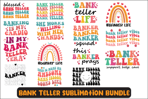 Bank Teller Svg Sublimation Bundle Review