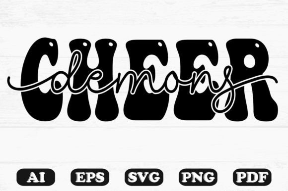 Demons Cheer Kids Svg T-shirt Design Review
