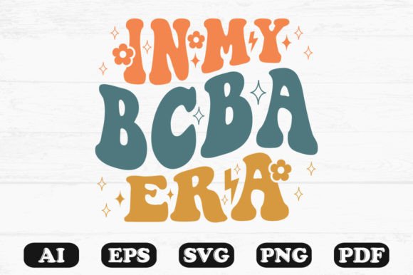 In My BABA Era Retro Wavy Svg T-shirt Graphics and Crafts