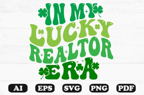In My Lucky Realtor Era Retro Wavy Svg: A Graphics & Crafts Review