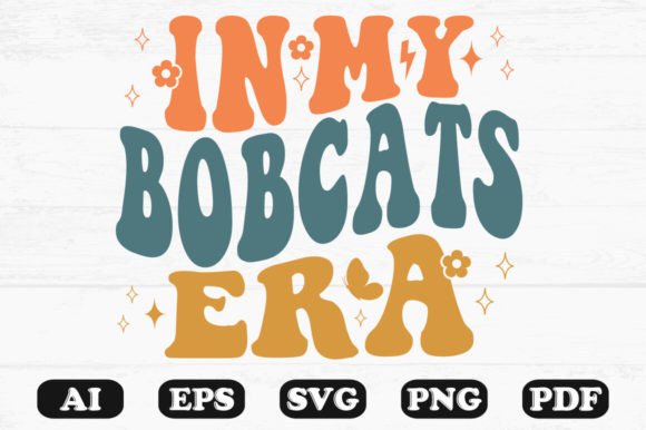 In My Lunch Monitor Era Retro Wavy Graphics for Crafts