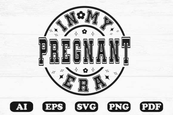 In My Pregnant Era Svg T-shirt Review