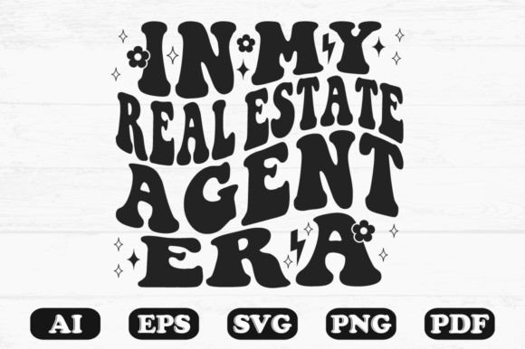 In My Real Estate Agent Era Retro Wavy Review